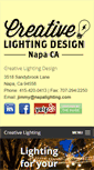 Mobile Screenshot of creativelightingsf.com